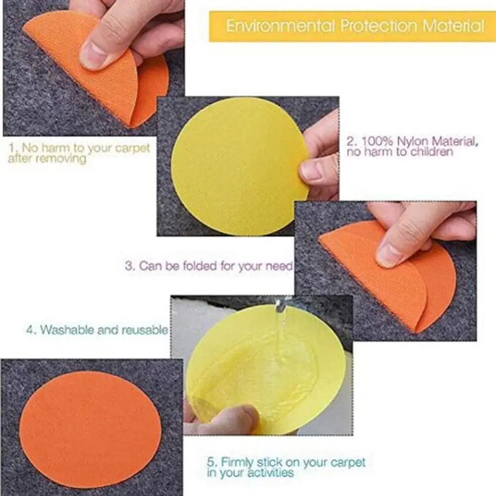 30Pcs Floor Game Distancing Social Sport Teaching Tools Circles Sitting Sticker Colorful Carpet Spot Markers Sit Carpet Markers