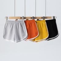 Summer Boys and Girls Shorts Comfortable and Casual CHILDREN'S Solid Color Hot Pants.