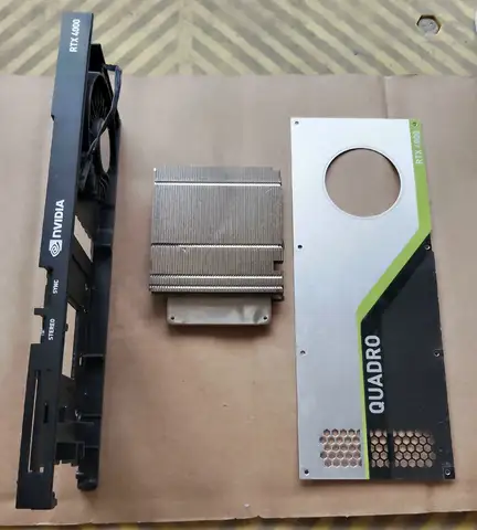 Original Radiator Cooler for Quadro RTX 4000 Video Card