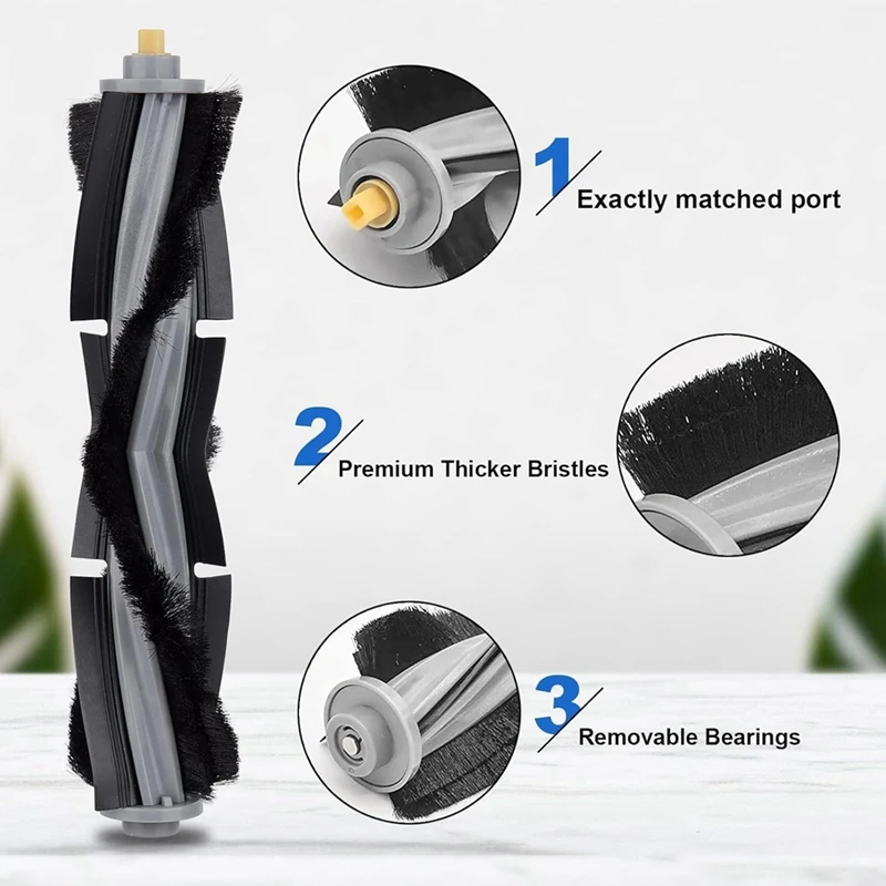 สําหรับ ECOVACS DEEBOT X1 Omni Turbo T10 T20 Omni T20/T20 Max/T20 Prorobot เครื่องดูดฝุ่นหลักแปรงด้านข้างกรอง Mop กระเป๋าอะไหล่