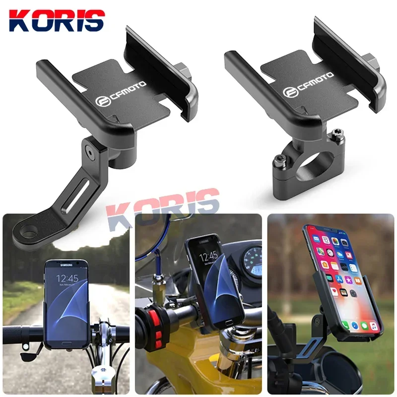 

Metal Mobile Phone Holder Stand Bracket For Cfmoto 650Mt 800Mt 700 Clx 450Sr 150 250 300 400 Nk 650 Mt Motorcycle Accessories