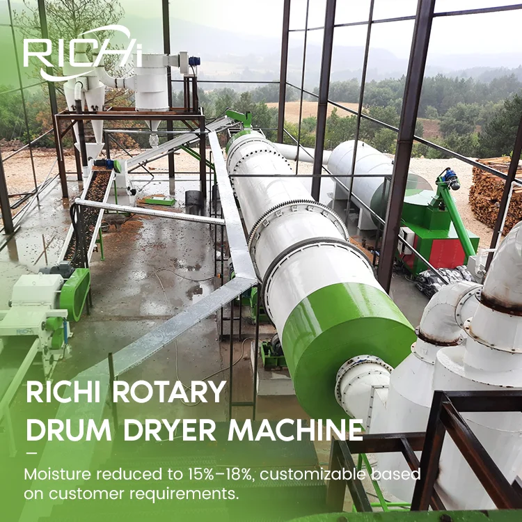 ATV&UTVRICHI Sawdust Pellets Dryer Machine