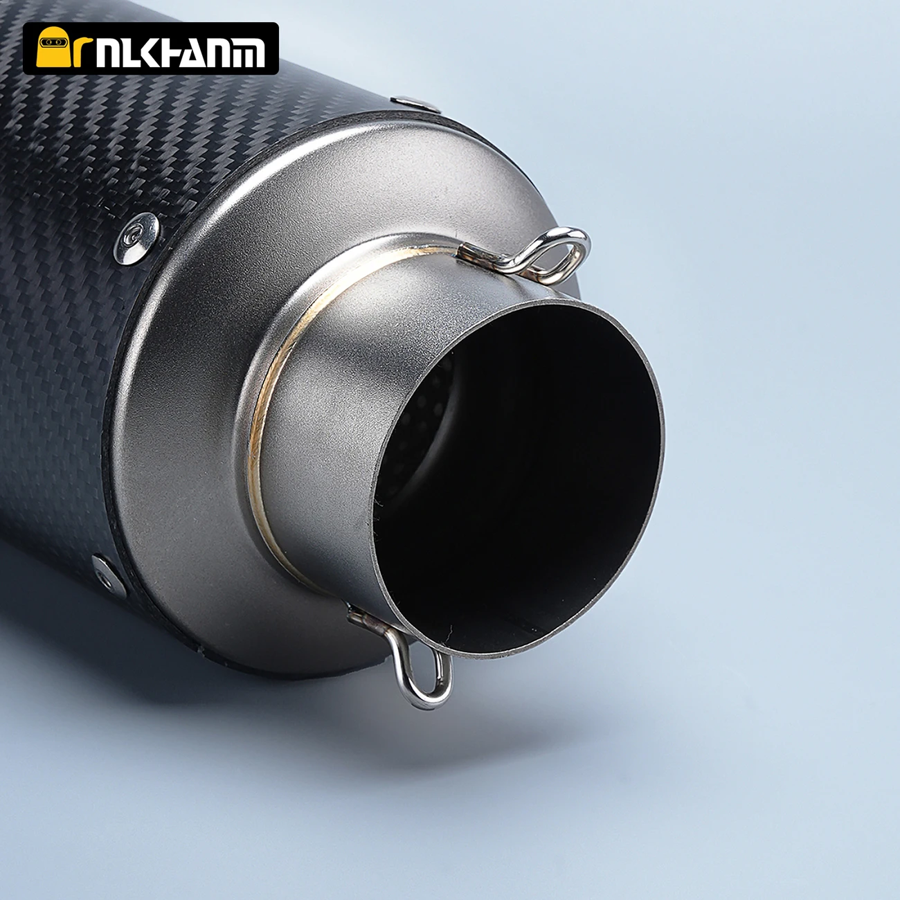 نظام عادم الدراجة النارية العالمي 60 مللي متر كاتم صوت SC للهروب المعدل لـ zx6r ninja400 mt07 R6 cbr250 gsx600 750 #6