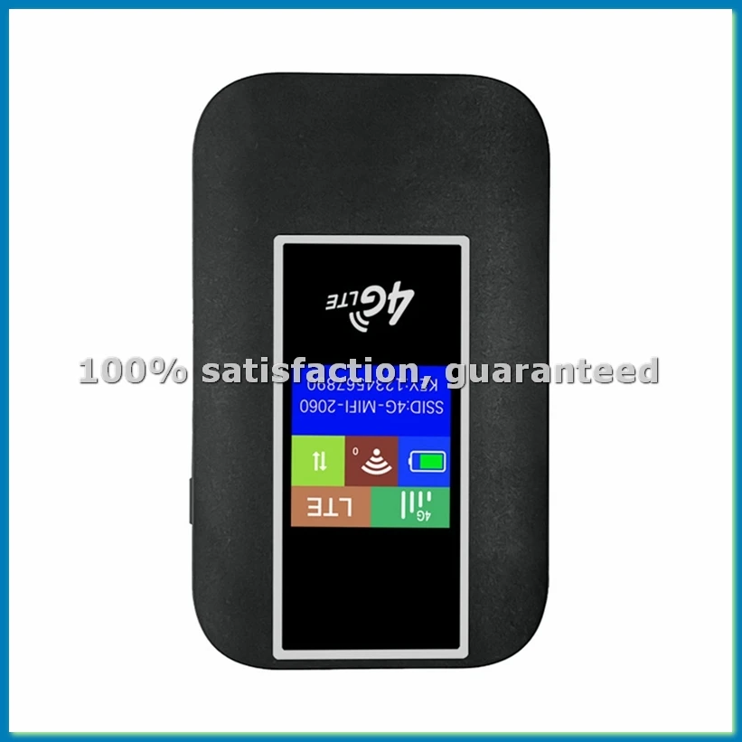 

Мобильный Wi-Fi-роутер 4G LTE со слотом для SIM-карты, 150 Мбит/с, карманный портативный Wi-Fi-роутер для дома, офиса, автофургона, кемпинга E-ABWO