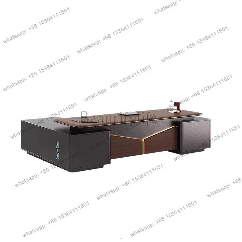 Senior Manager Office Boss Desk Simple Light Luxury