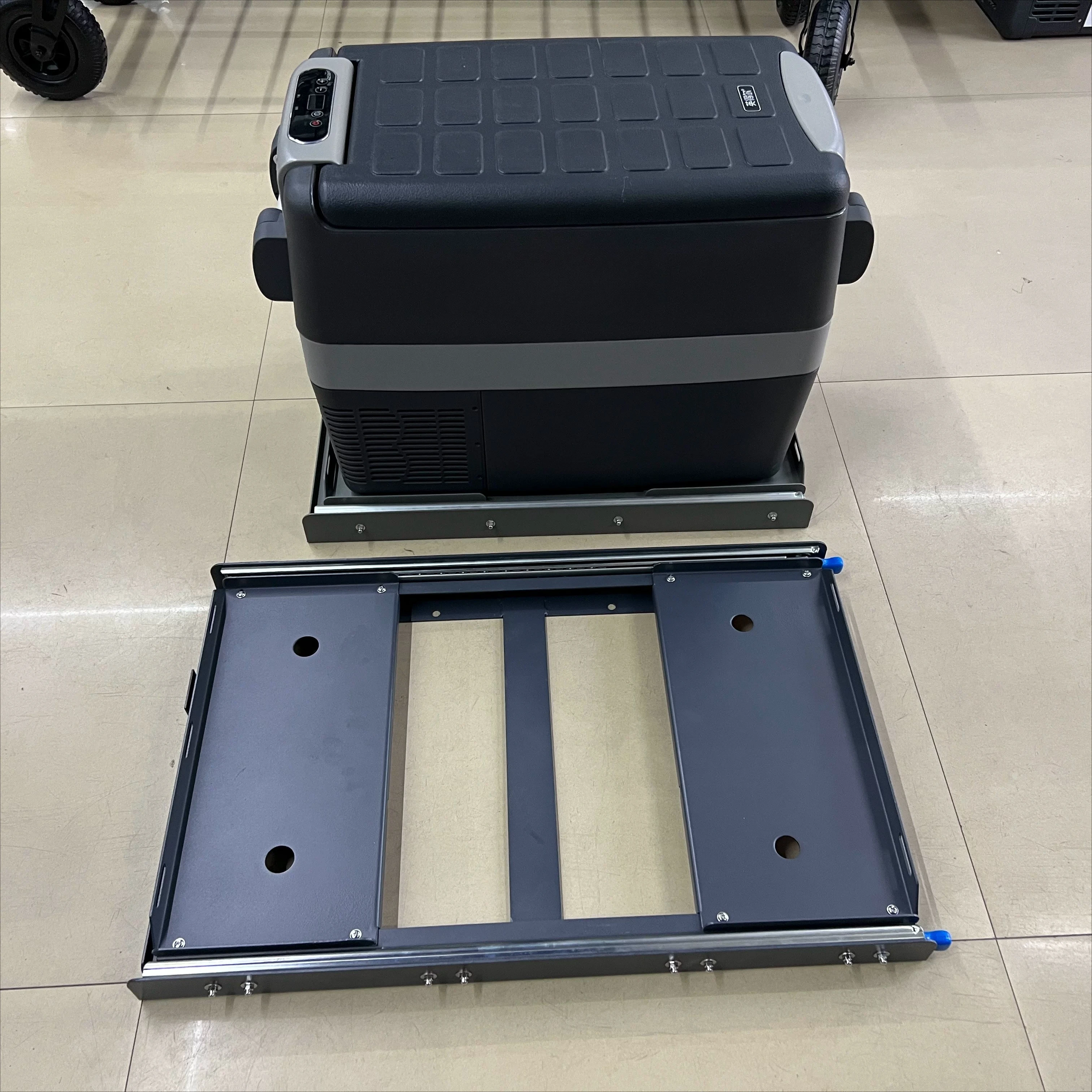 Special slide rails for car refrigerator RV bed car Refrigerator pulling slide base pickup modified refrigerator tray parts