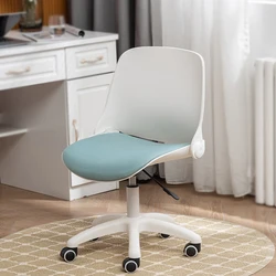 Silla plegable con respaldo abatible de 90 ° para niños, silla de oficina para computadora, Simple y ligera, para el hogar, dormitorio de niñas, estudio, elevador de maquillaje, para juegos, nueva