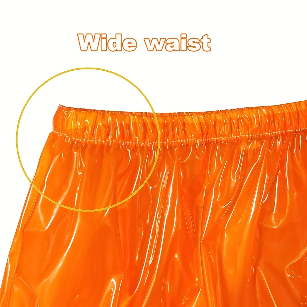 High Waits PVC Adult Diapers Cover Reusable Leak-proof Plastic Panties Incontinent. Underpants Transparent