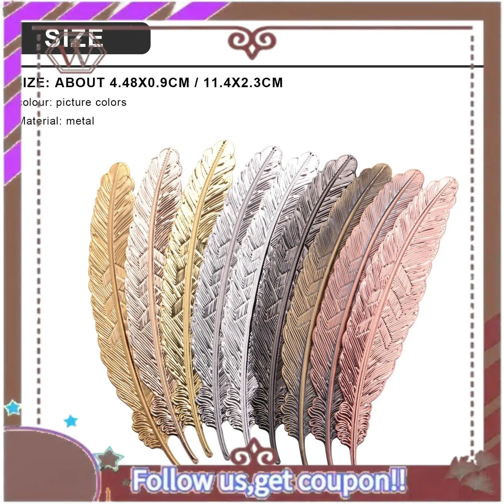 ABBG-27 قطعة من الإشارات المرجعية المعدنية، الإشارات المرجعية من الريش، الإشارات المرجعية للطلاب