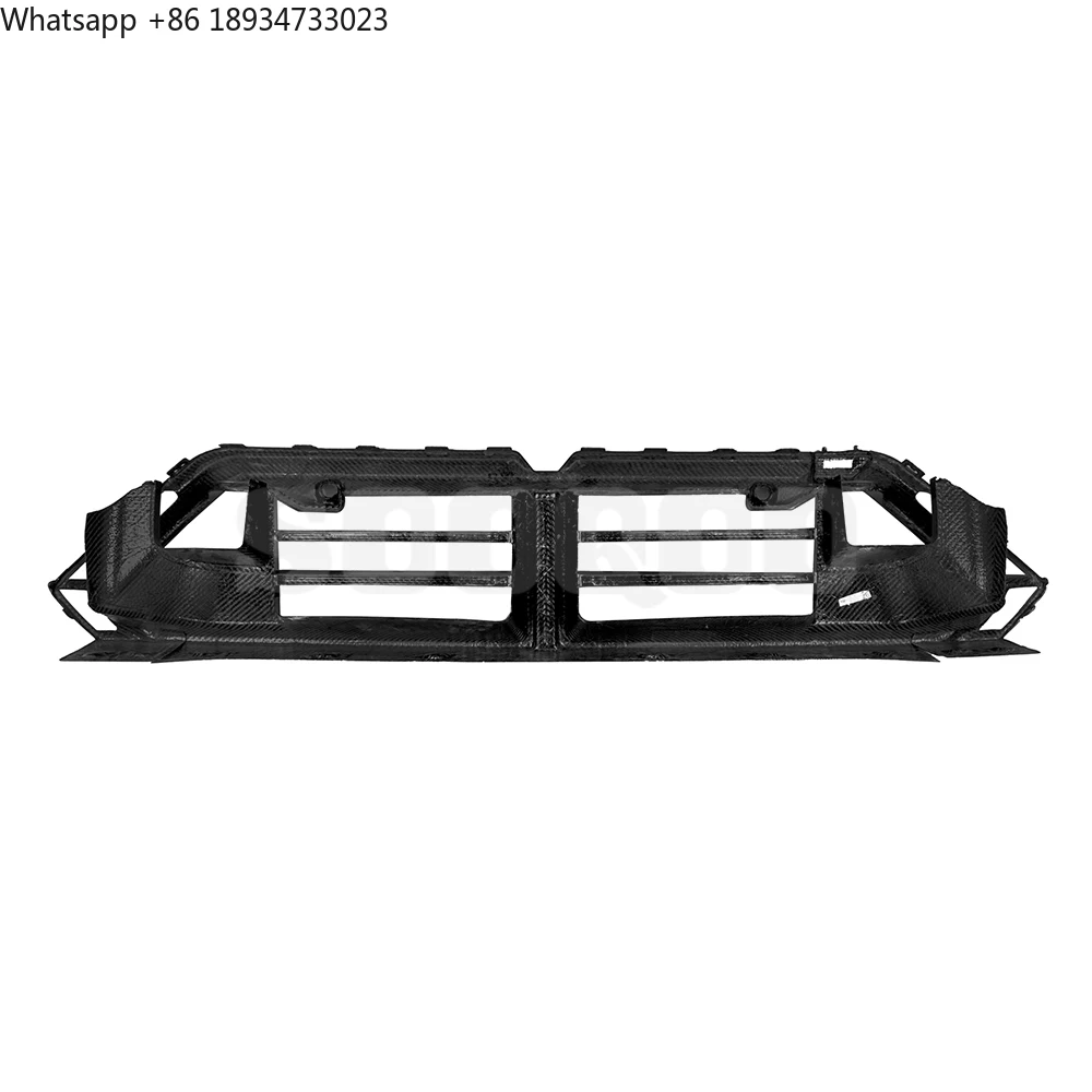 SOOQOO Prepreg المصد الأمامي من ألياف الكربون لسيارة BMW M5 G90 G99 2024+