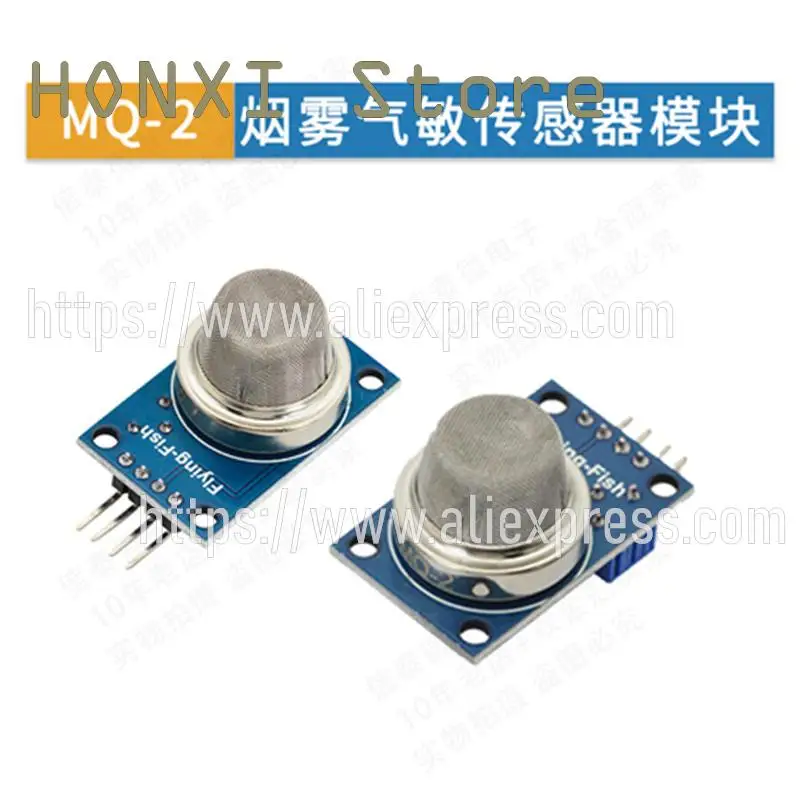 1PCS Smoke sensor module MQ-2/3/4/5/6/7/8/9 / MQ135 alcohol is a flammable gas oxygen