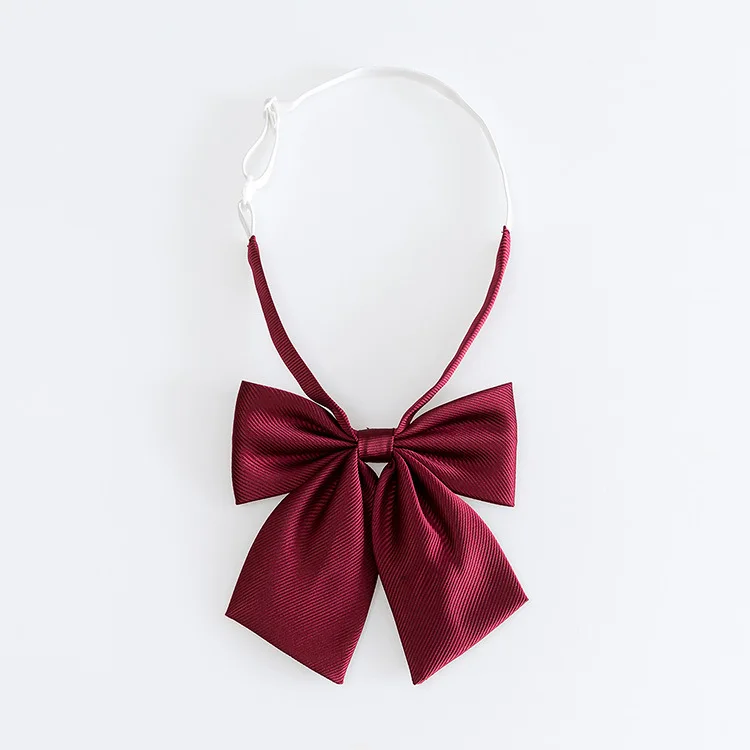 JK uniform collar, bow , crown bow tie, professional business college style bow tie, bank collar water