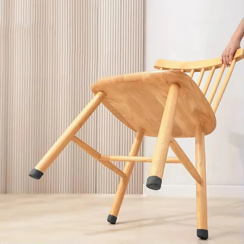 Protezioni per le gambe della sedia Cuscinetti per mobili Pavimenti in legno Sedia da scrivania Gambe Calzini Antiscivolo Rumore Ridurre il nastro protettivo per le gambe della sedia
