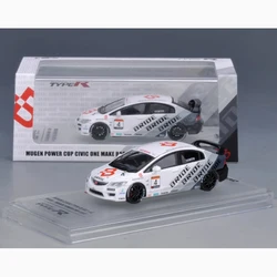INNO Alloy 1:64 Civic TYPE-R FD2 4# Car Model Adult Limited Collection Display Gift Souvenir Boy Toy