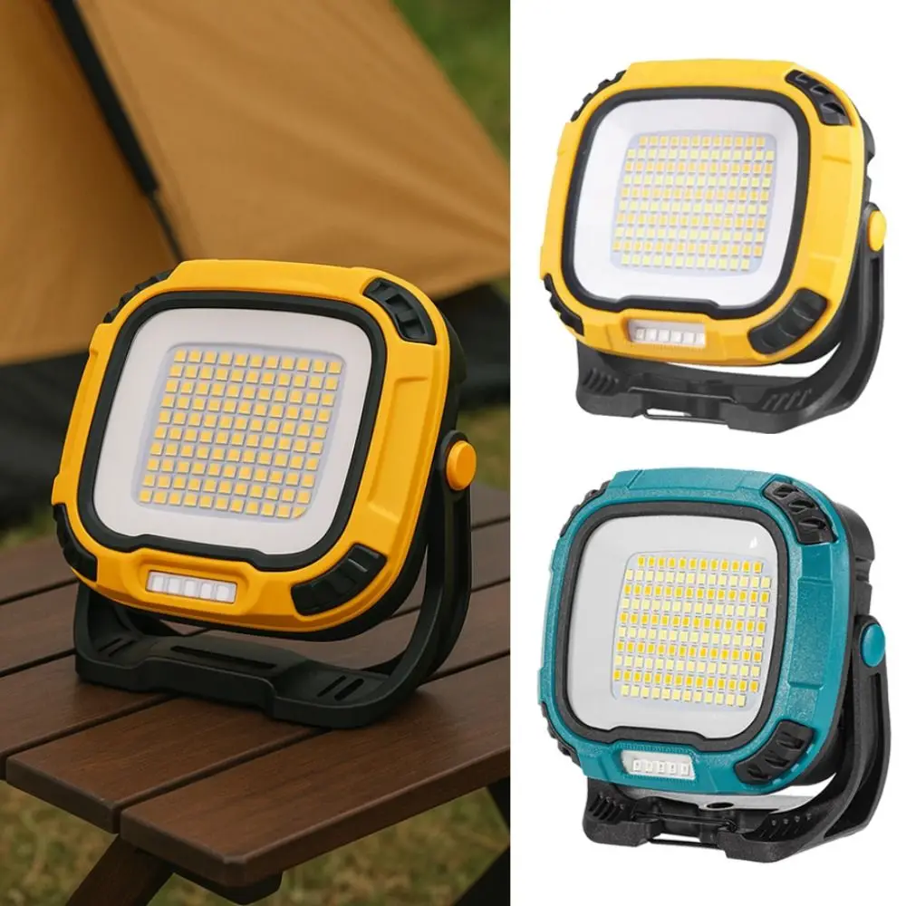 ضوء الطوارئ القابل لإعادة الشحن من النوع C، ضوء قوي، تصميم لاسلكي، ضوء عمل COB، قاعدة مغناطيسية، مصباح يدوي للتخييم #2