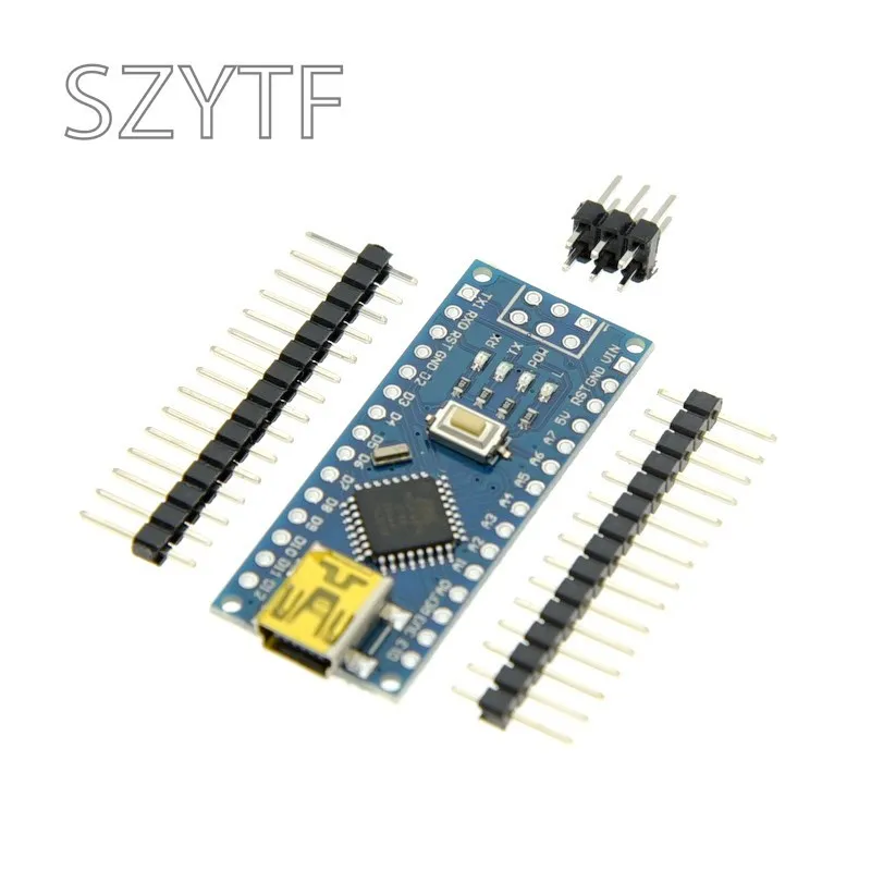 Nano Micro USB With The Bootloader Compatible Nano V3 Red Controller for Arduino CH340 USB driver Nano v3.0 ATMEGA168P