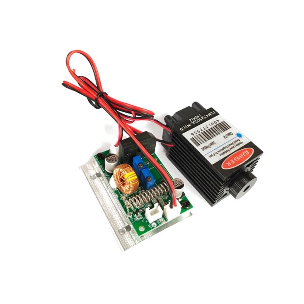 

Blue laser module laser pen 450nm laser diode module, used for cutting 3500mw