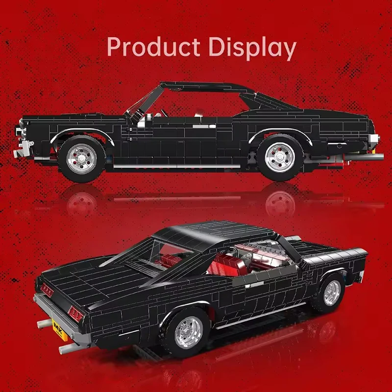 Forme Unique moule roi 10199 ville technique spots voiture bricolage jouets MOC Muscle voiture bloc de construction assemblage Puzzle enfant cadeau d'anniversaire
