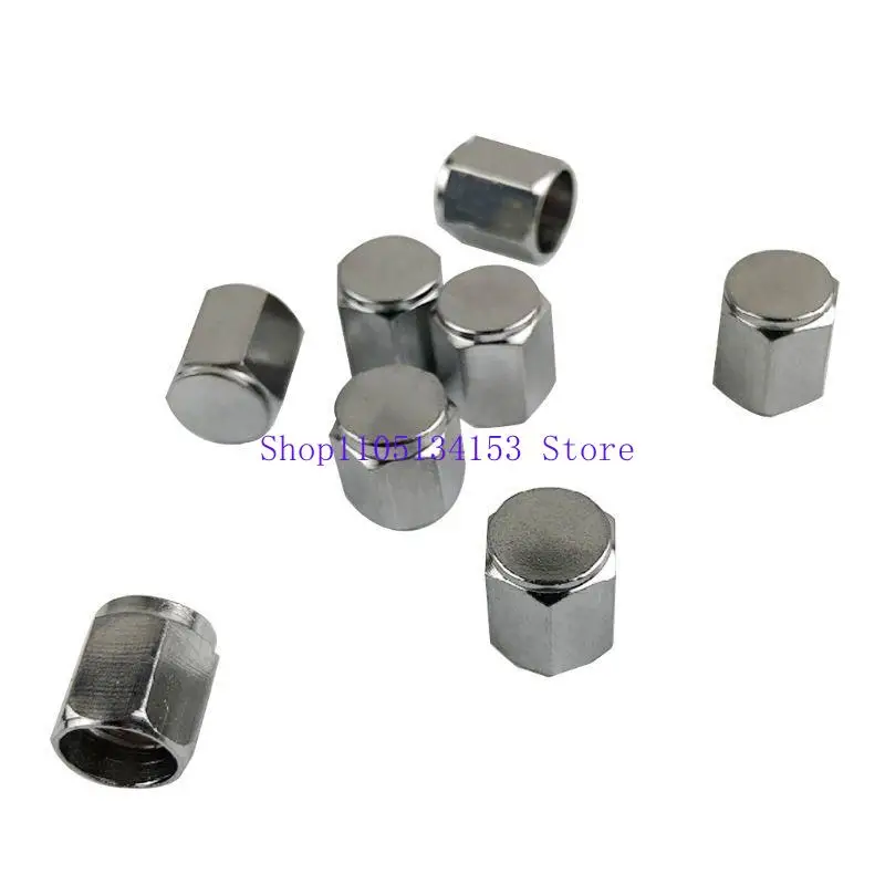 Hg89 8pcs سيارة معدنية شاحنة شاحنة إطارات العجلة لإطارات الإطارات لصمامات الجذعية غطاء الغبار غطاء الهواء قبعة الهواء للدراجة