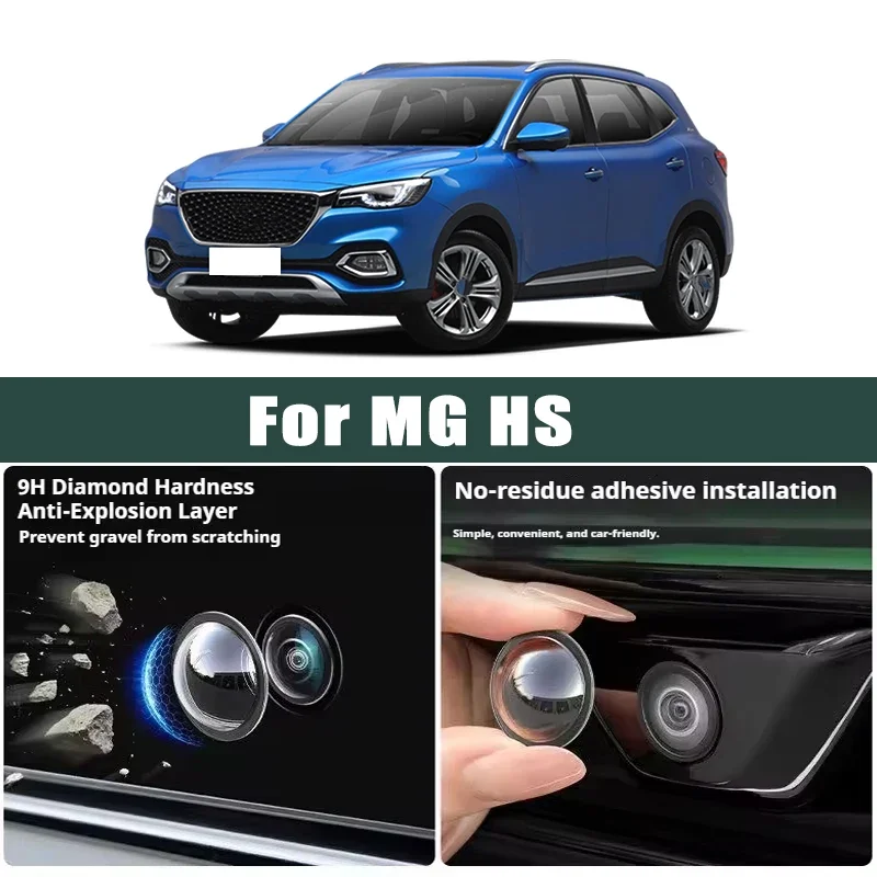 

Car Camera Lens Protector 2PCS Rear View Backup Camera Cover Camera Protection Anti Scratch Waterproof For MG HS
