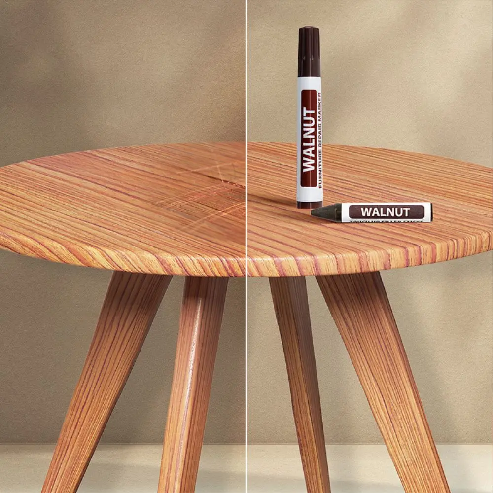 Aiye Furniture Repair Marker Wood Scratch Filler For Floor Table Touch Up Pen Wooden Surface Restoration Tool