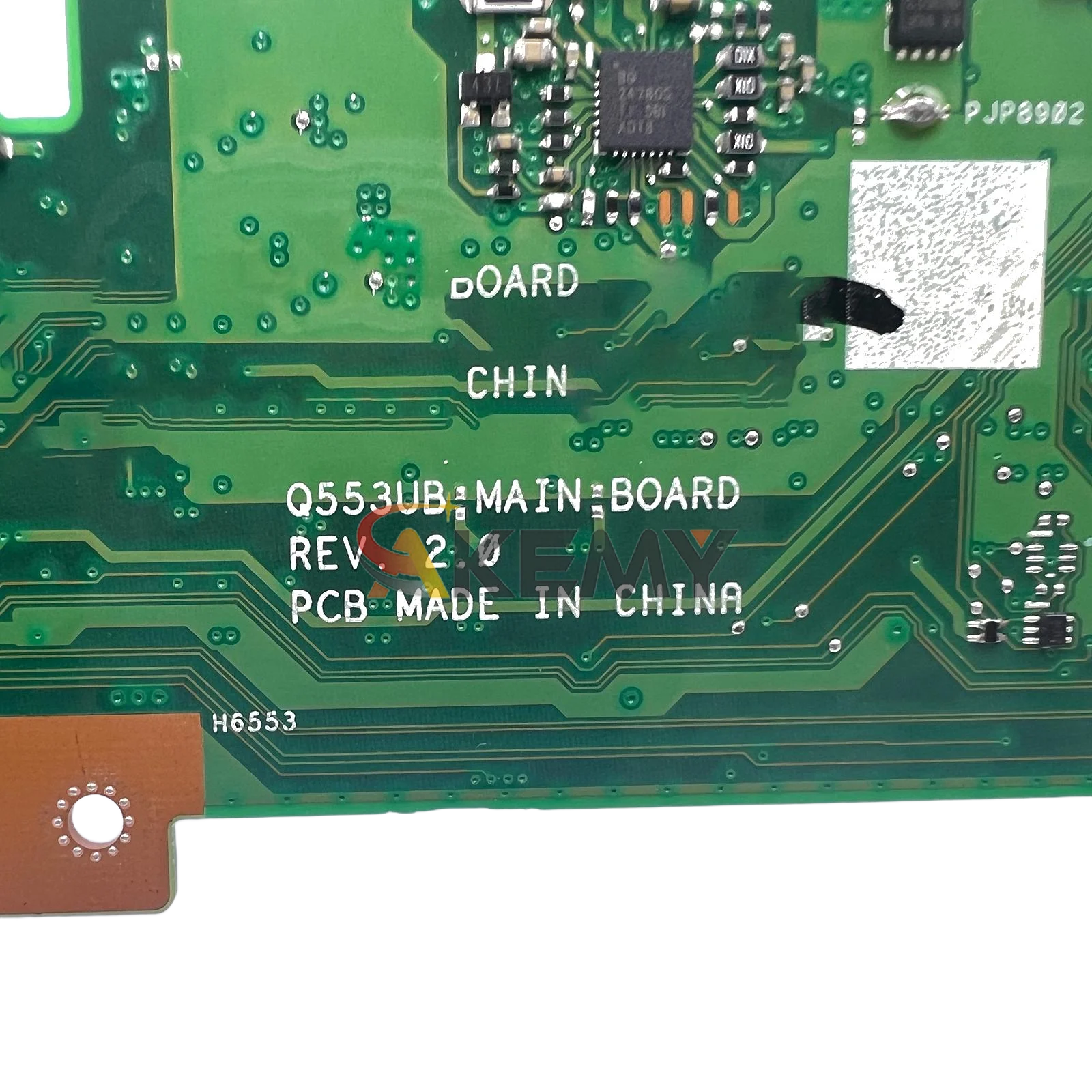 Motherboard Laptop Q553UB Untuk ASUS VivoBook Q553U Q503U Q553UB Q553UQ Mainboard Notebook Dengan CPU i3 i5 i7 100% teruji OK pengiriman cepat
