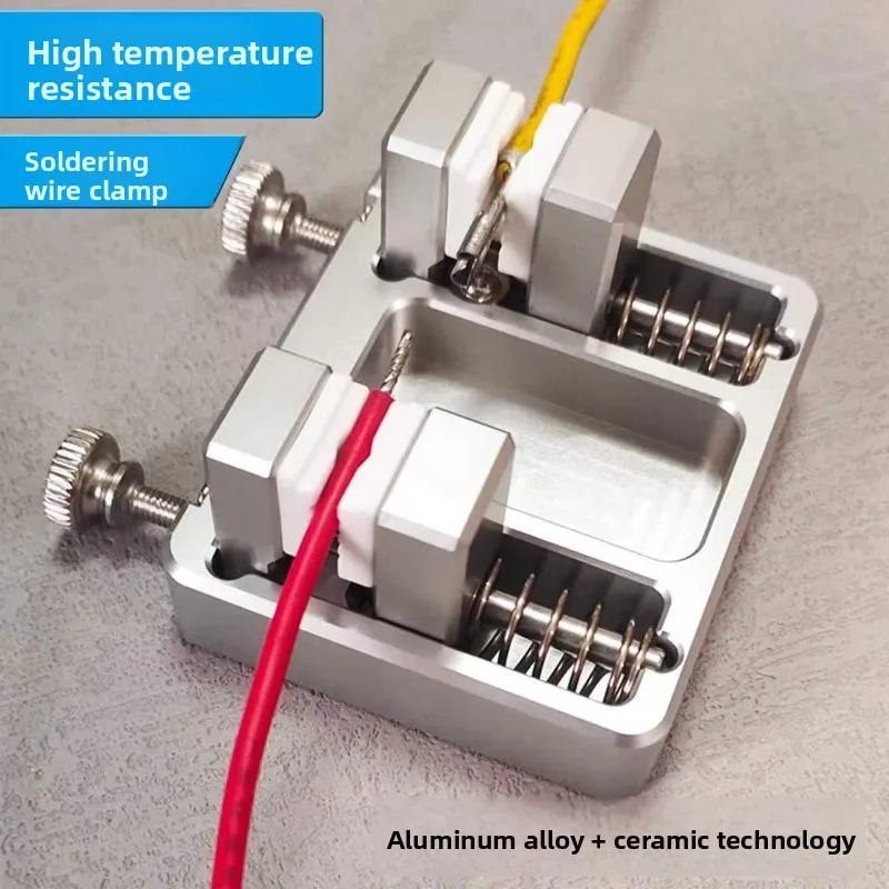Metal High Temperature Resistant Wire Clamp Welding Table Electronic Maintenance Tools Multifunctional Wire Clamp Butt Wire