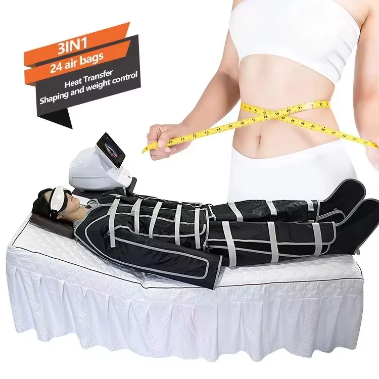 Professional 3-in-1 Pressure Therapy Lymphatic Drainage Machine for Effective Slimming New 2025 Model