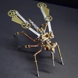 Steampunk Mechanical Mosquito Model Set - DIY Metal Puzzles, perfect for birthday or Christmas gifts