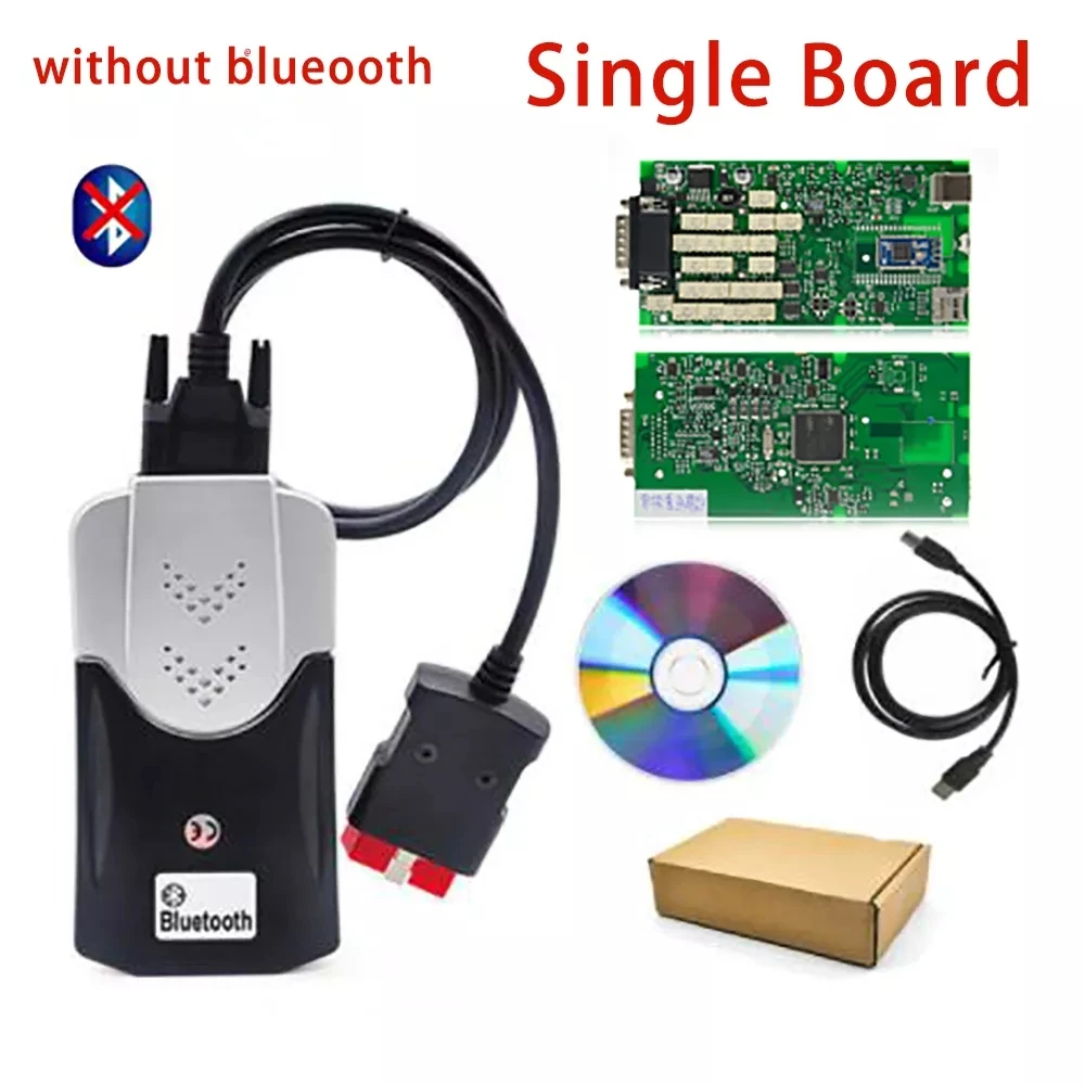 For TCS Single board 2020.23 2017.r3 For De-phis FOR D150 e 2021 Obd New VCI Repair Tool Obd2 Scanner Car Diagnostic Tool