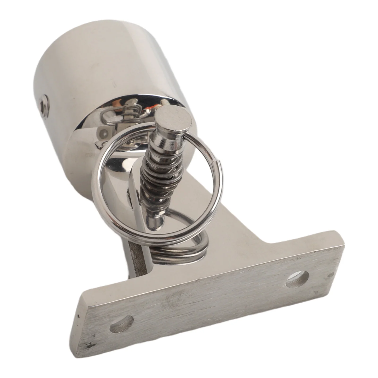 Marine Hardware Kit Featuring 2 Deck Hinges Quick Release Pins 2 Eye End and L Shaped Hex Key for Bimini Top Assembly