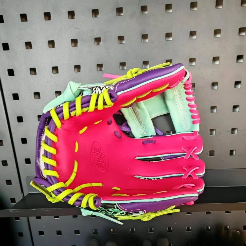 قفازات البيسبول الاحترافية مع شعار مخصص قفازات البيسبول المخصصة Optimal Kip Leather A2000 #6