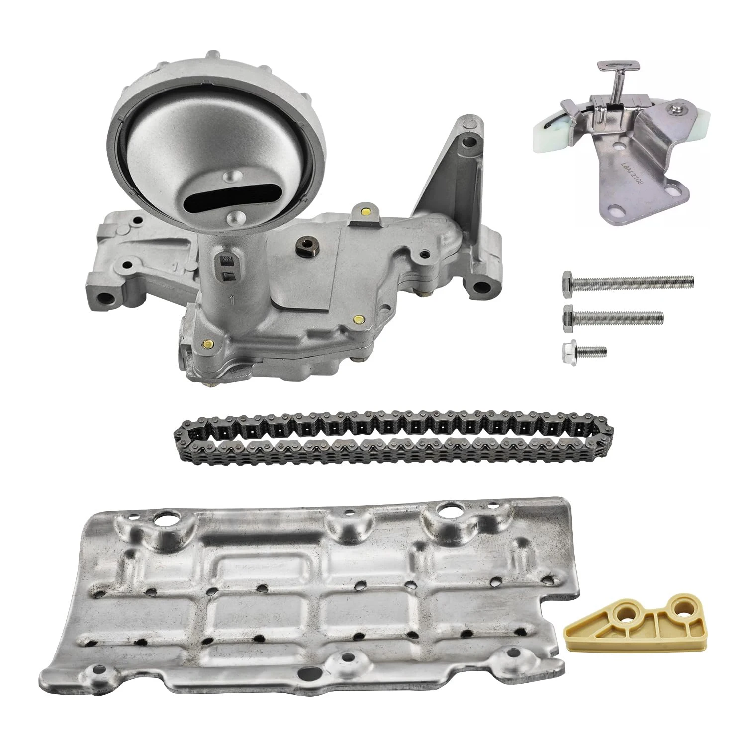 Fits For HONDA ACURA K20A K20A2 K24 K20Z1 K20Z3 K24A2 Oil Pump Kit 15100-PRB-A01 13441-PCX-004 11221-PNC-000 13460-PNC-004 AMEXI