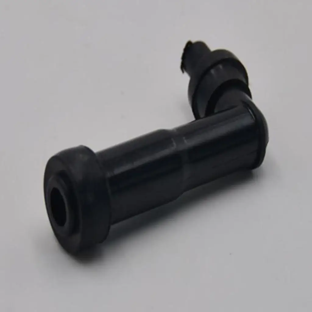 102 Degree Motorcycle Spark Plug Cap Rubber Resistor Cover Motor Accessory for 10mm 12mm Spark Plug