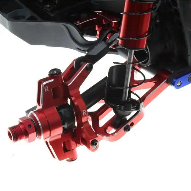 FBIL-Aluminum Alloy Front Rear Code ARA320589 ARA320590 For Arrma 1/8 Mojave RC Car Upgraded Replacement Parts Red