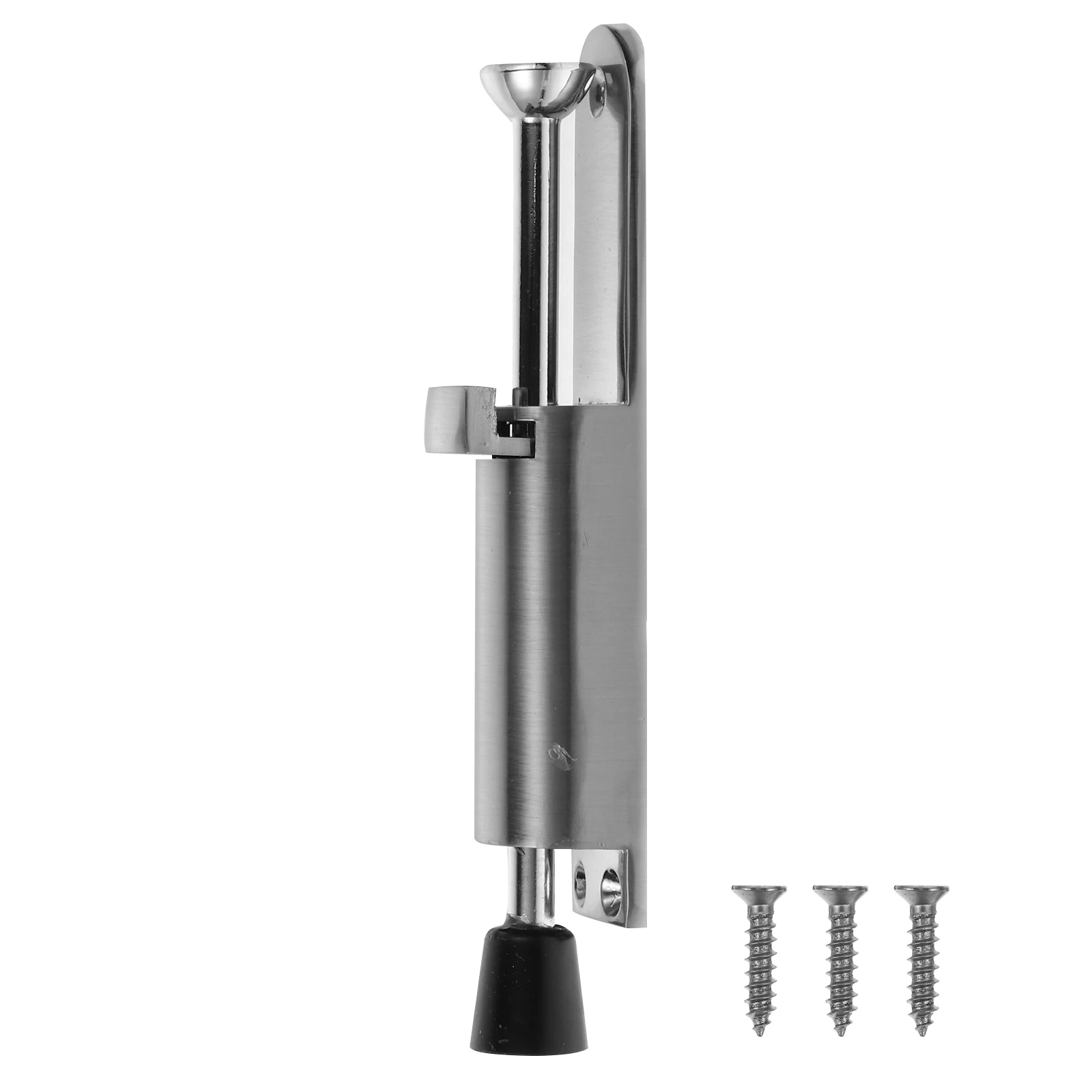 

Zinc Alloy Door Stopper Heavy Duty Kickdown Stops Silent Anti Collision Wall Protection Easy Install Garage Use Door Hardware