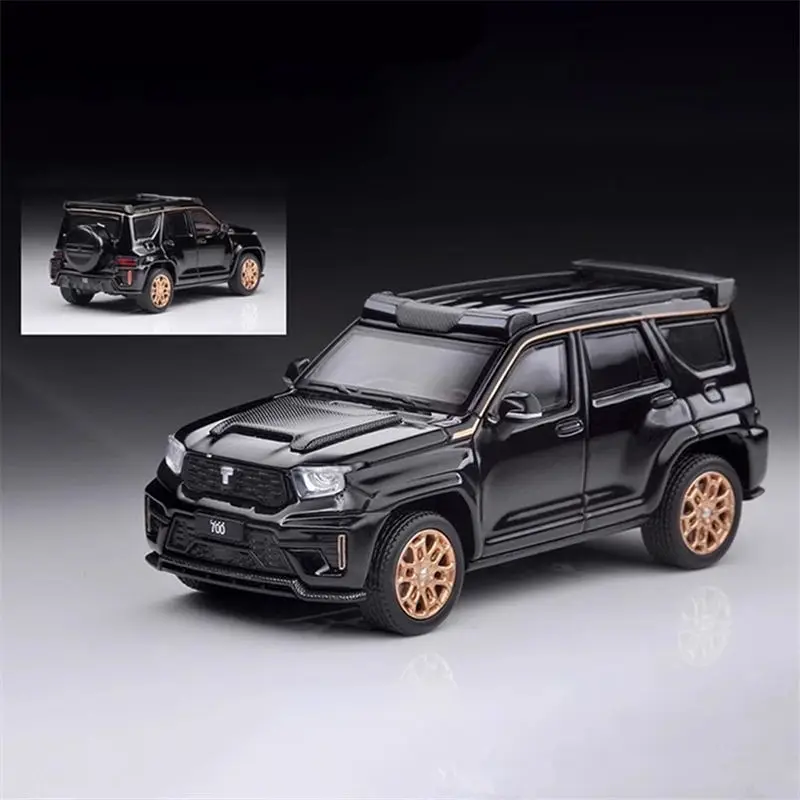 1:64 Tank 700 SUV Alloy Car Model Diecast Metal Off-road Vehicles Car Model Simulation Miniature Scale Collection Kids Toys Gift