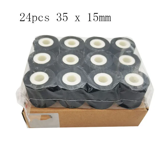 

Black 36x16mm 36x32mm 36x36mm 36x40mm 36x35mm 40x40mm hot stamp coder ink roll for MY380F DK1000 DK1100 coding sealing machine