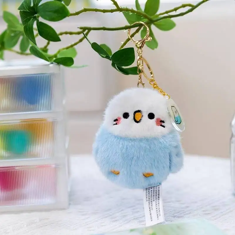 Nieuwste Fat Bird Rugzak Hanger Sleutelhanger Kawaii Gevulde Knuffel Pop Cartoon Anime Leuke Cadeau Pop voor Vrienden Vakantie Pop