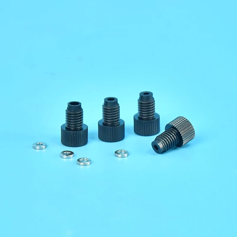 PPS Material Flanged Fittings for Microfluidic Analyzers High Cost Performance