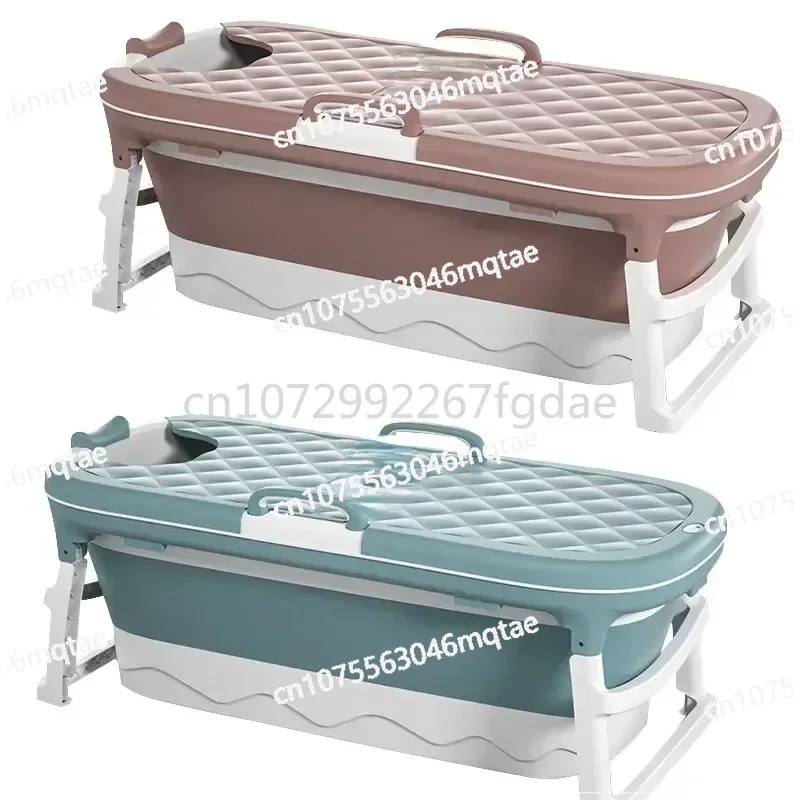 Bath Bucket Adult Foldable Bathtub Adult Plastic Bath Barrel Sweat Thickened Large Sitting Household Sauna Massage Bath Barrel