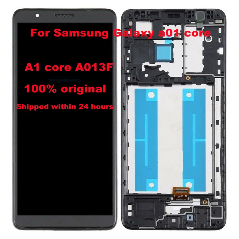 

Для samsung galaxy A01 core LCD A013 SM-A013G дигитайзер со сменным датчиком для samsung galaxy a01 core a013f a013g a013m/ds