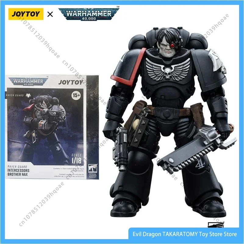 In Stock JOYTOY 1/18 Action Figure (4 Pieces/Set) 40K Raven Guard Intercessor Anime Military Figure