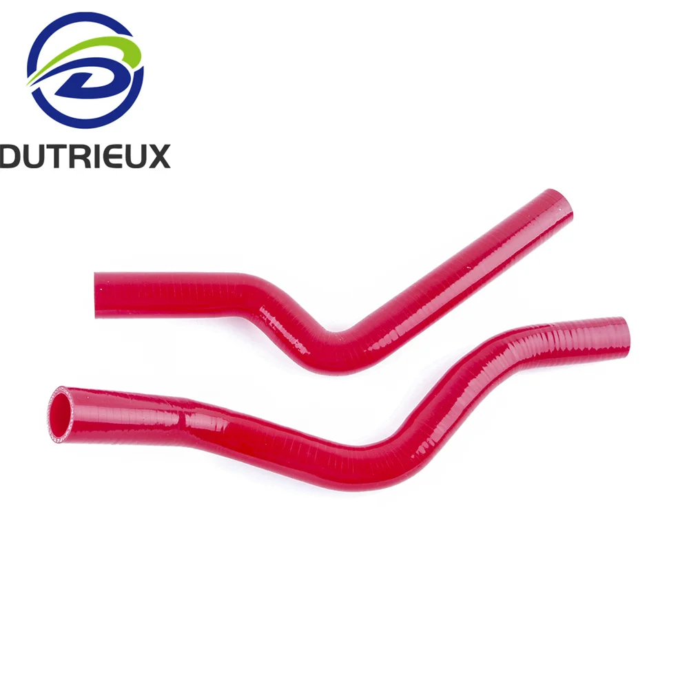 Silicone Radiator Coolant Pipe Hose 2PCS Pipe For 1990-1994 MITSUBISHI ECLIPSE DSM 4G63T 1G GSX/GST 1991 1992 1993