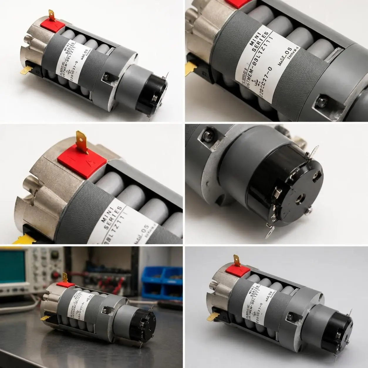 UGTMEM-03LTZ11 DC Servo Motor with Nidec D.C. Tachometer Generator Type TG-7SVC for Precision Motion Control