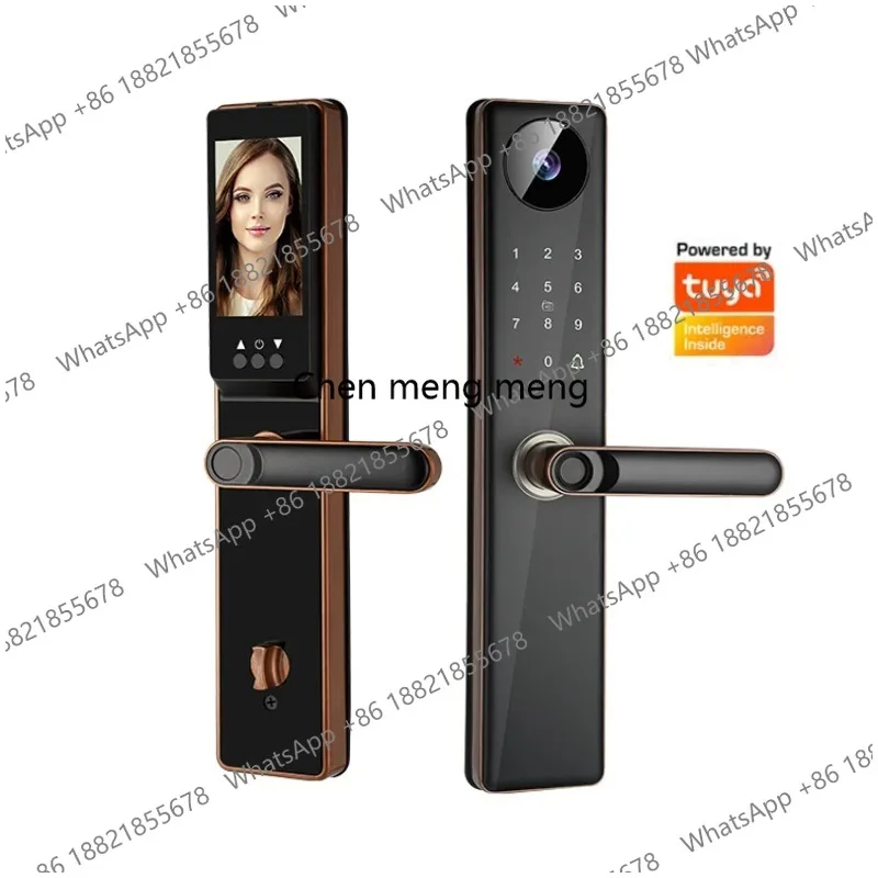 

Smart WiFi App-Controlled Lock 3D Face Recognition Automatic for Wood Brass Stainless Steel Zinc Alloy-Cloud Connectivity