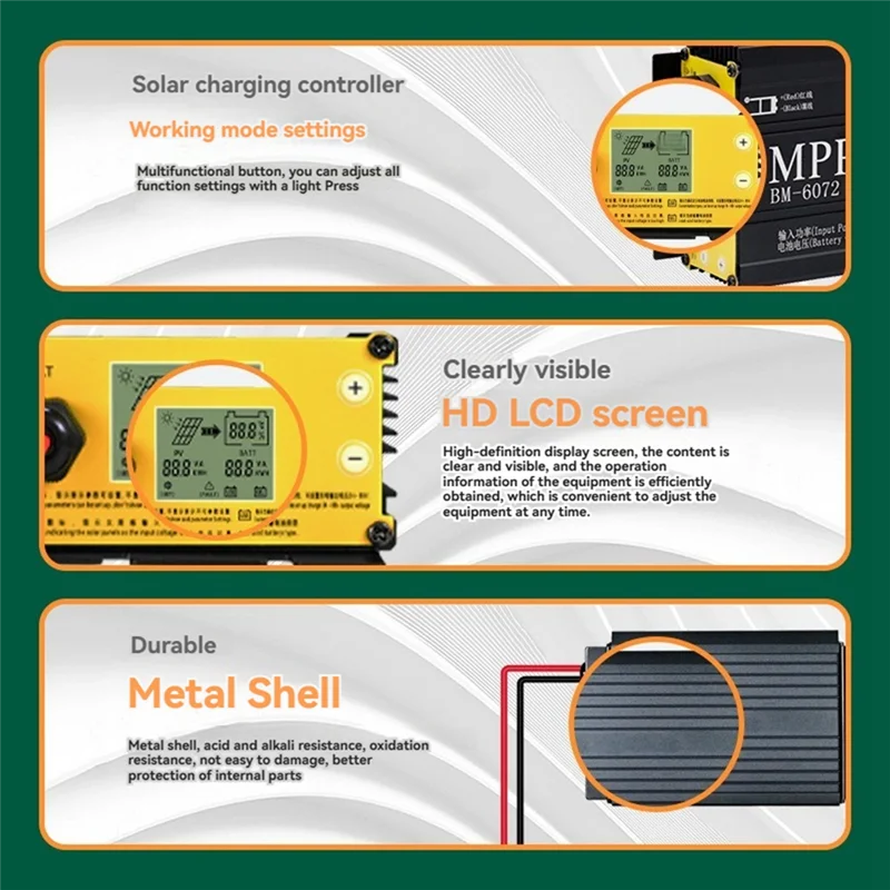 

FEDI-600W Solar Boost Charge Controller MPPT Electric Car Charging Voltage Regulator For 24V 36V 48V 60V 72V Battery