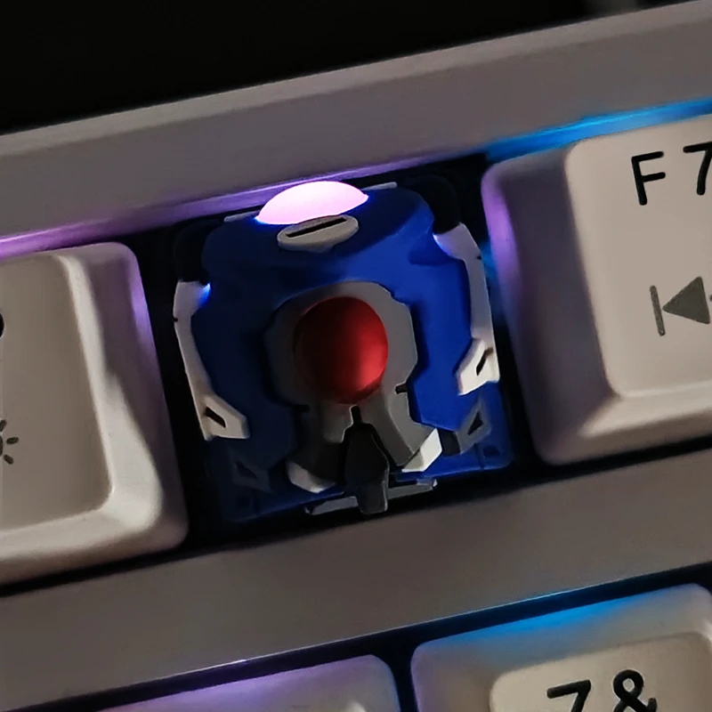Nieuwe NEON GENESIS EVANGELION Keycap Anime Gepersonaliseerde Keycap Mechanische Toetsenbord Keycaps Hars ESC Accessoires Decoratie Geschenken