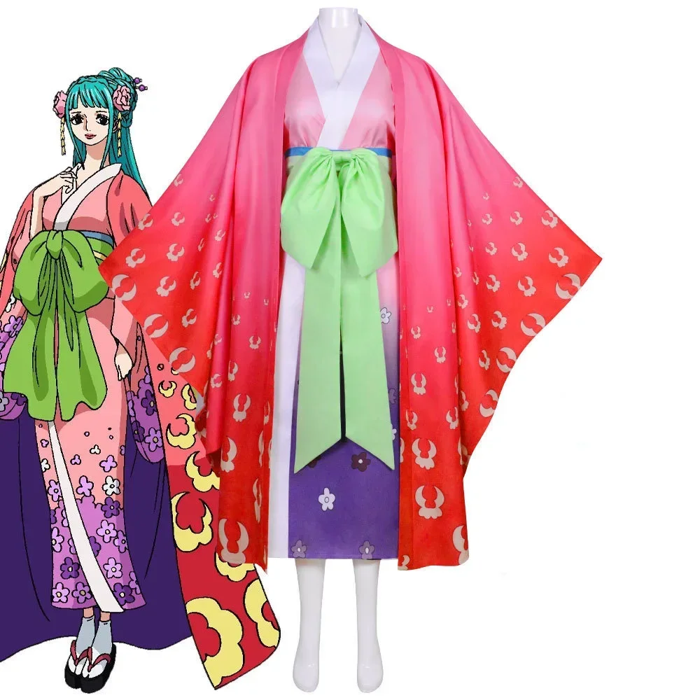 Anime Cosplay Kozuki Hiyori Famale Kimono