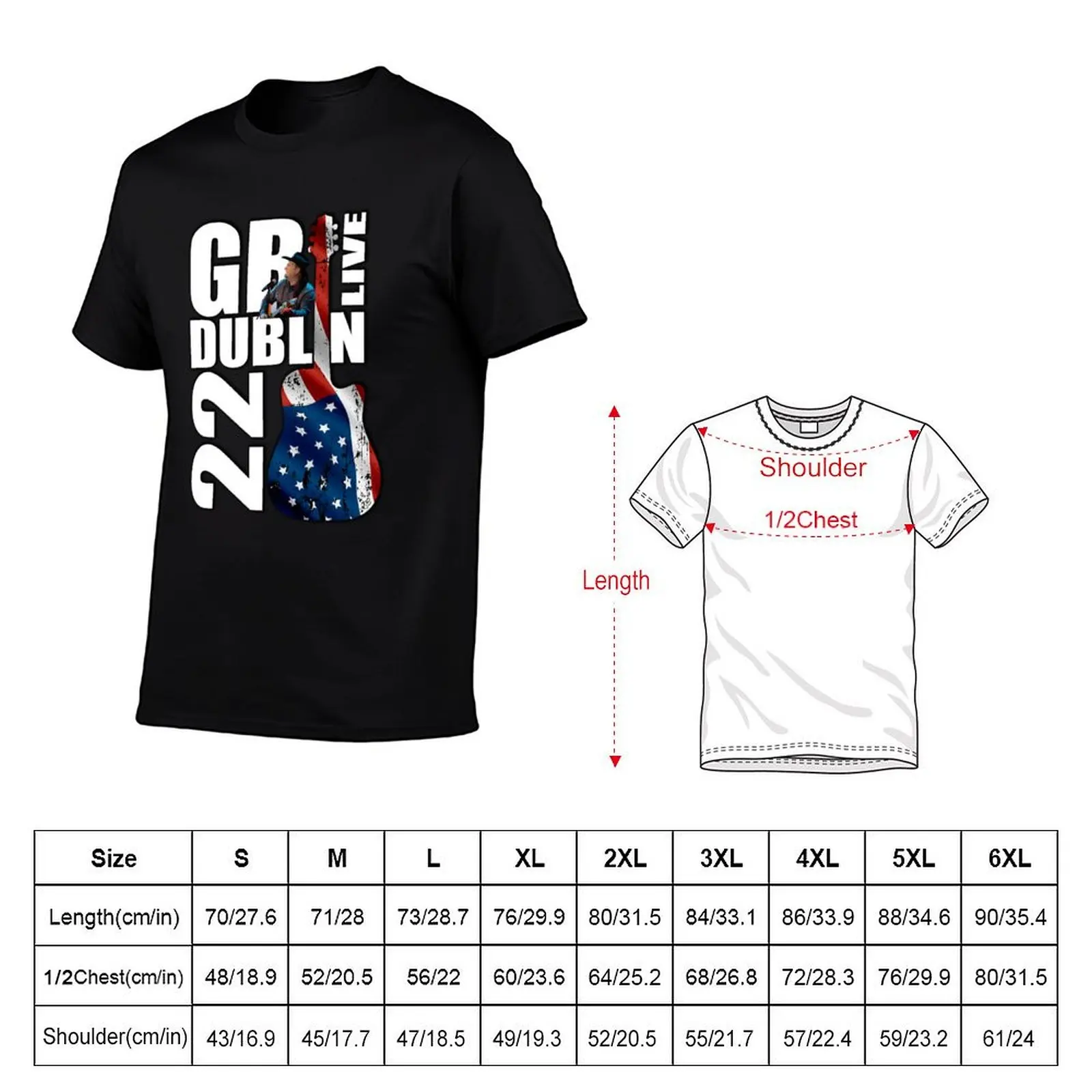 Garth Brooks - GB Live Dublin 2022 - Stadium tour Classic T-Shirt Holiday All Match T-Shirt